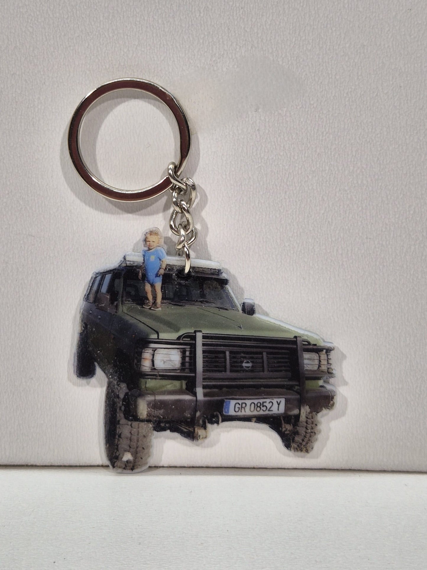 Breloc trofeu auto OffRoad  personalizat  TAP